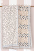 Mulmul Cotton Quilt in Floral Block Print